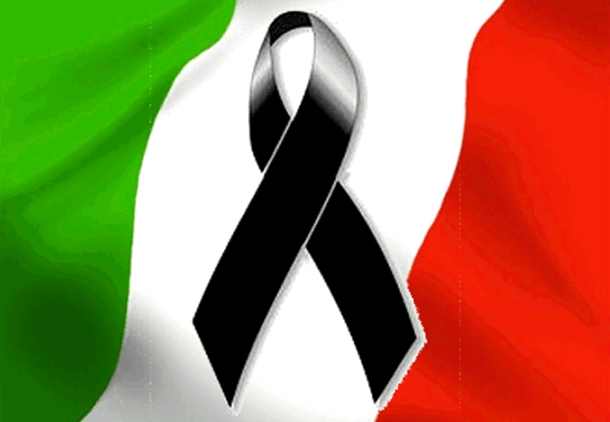 Risultati immagini per immagine lutto italia gratis